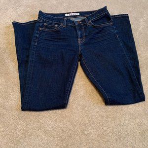 J Brand 811C012 Dark Wash Skinny Leg Mid Rise 5 Pocket Jeans Size 26